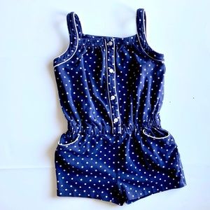 Janie and Jack Retro Style Romper